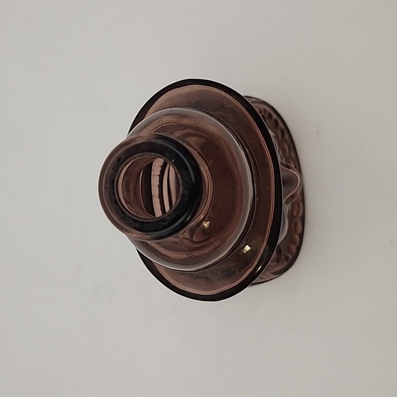 Vintage Wheaton Amethyst Pocahontas Glass Bottle 5.5" - Picture 5 of 7